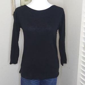 J. Crew top. Ties in back